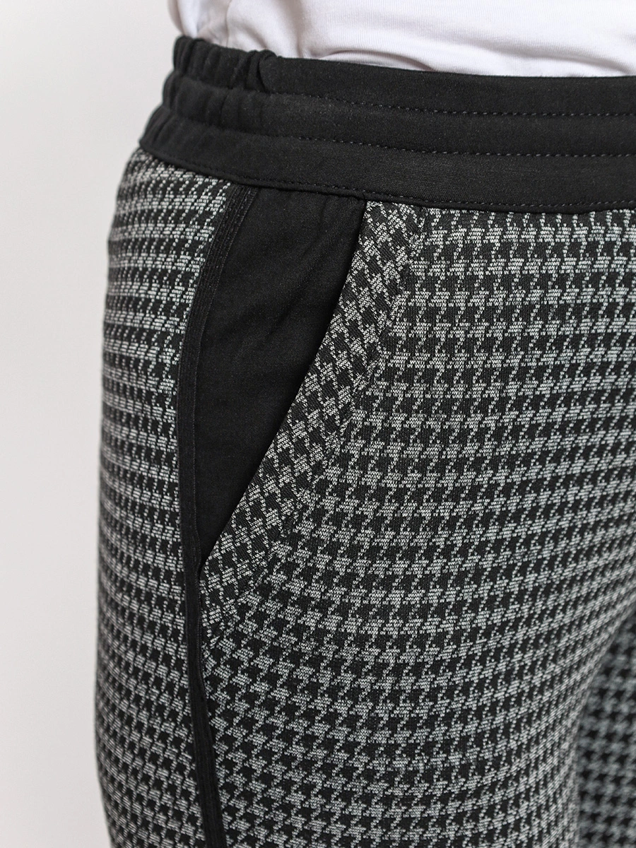 Зауженные брюки TACOMA в клетку Гусиная лапка